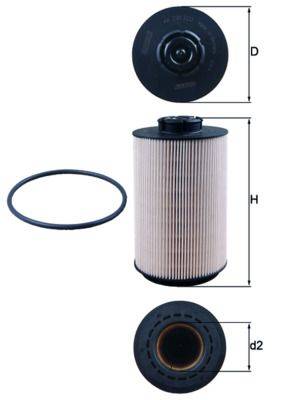 Mahle KX230D Kraftstofffilter