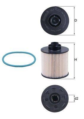 Mahle KX420D Kraftstofffilter
