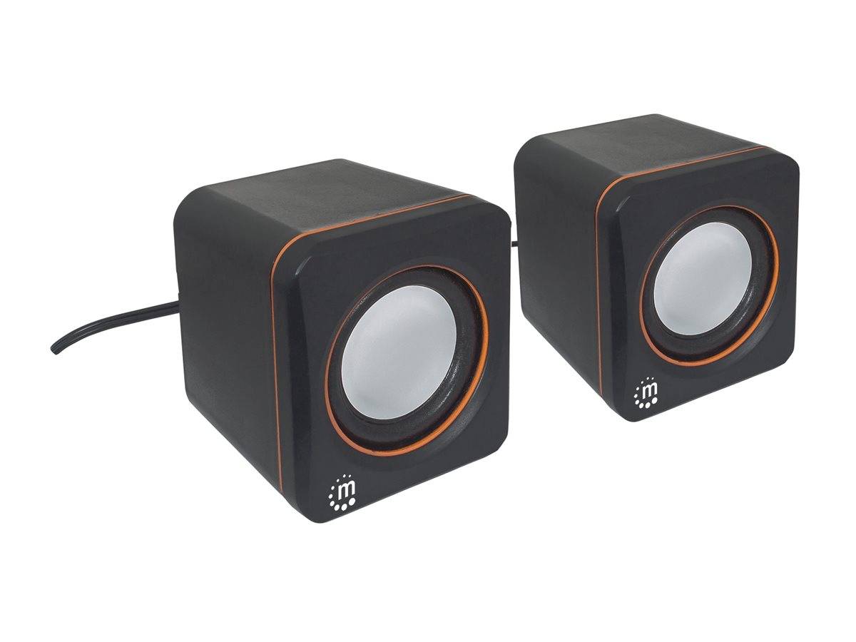 IC INTRACOM - Manhattan 2600 Series Speaker System - Lautsprecher - für PC - 6 Watt (Gesamt)