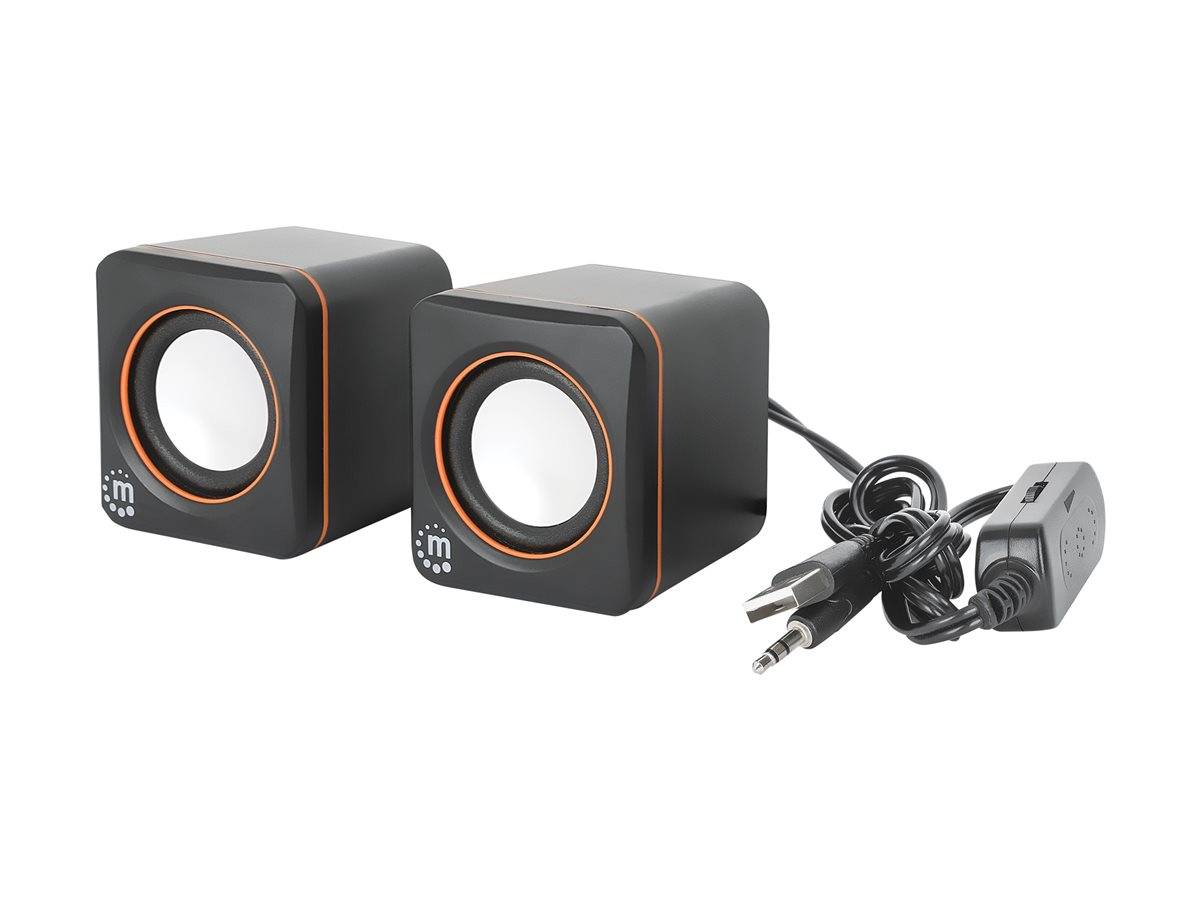 IC INTRACOM - Manhattan 2600 Series Speaker System - Lautsprecher - für PC - 6 Watt (Gesamt)