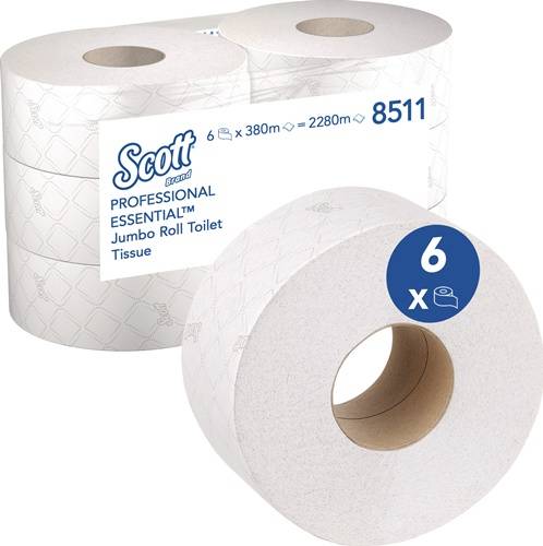 Kimberly-Clark GmbH Toilettenpapier SCOTT 8511 2-lag.KIMBERLY-CLARK 8511