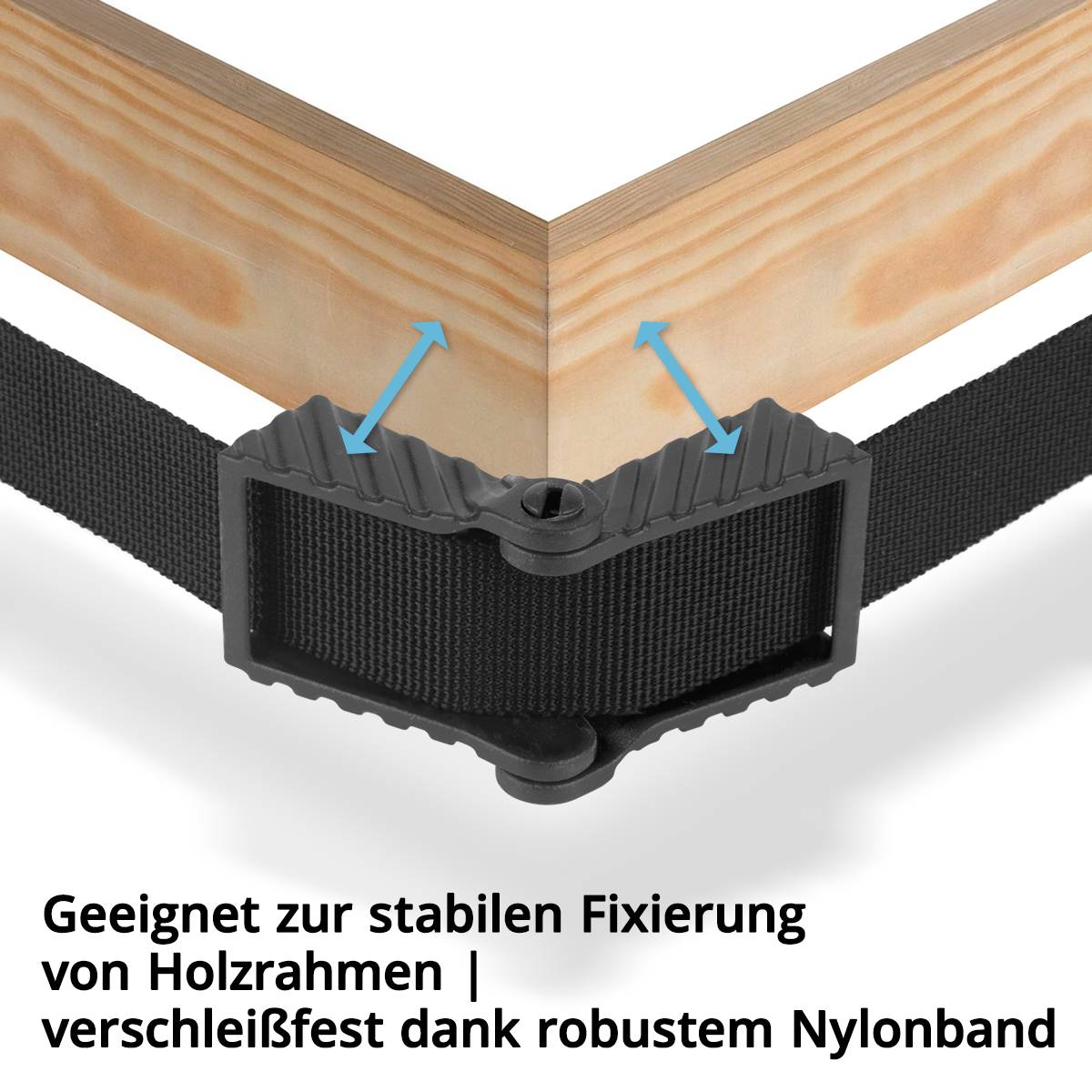 STAHLWERK 2 x Rahmenspanner Winkelspanner Bandspanner Eckspanner Spannhilfe