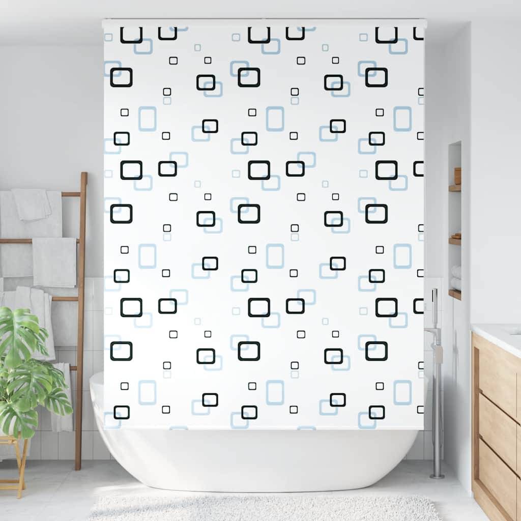 vidaXL Duschrollo mit Kassette 150x240 cm Stoffbreite 146 cm