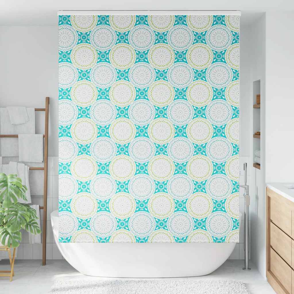 vidaXL Duschrollo mit Kassette 150x240 cm Stoffbreite 146 cm