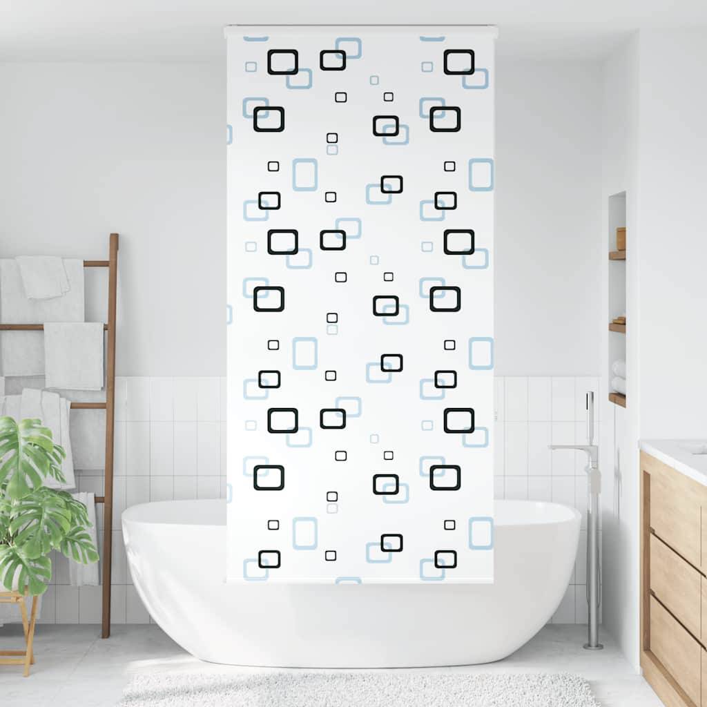 vidaXL Duschrollo mit Kassette 90x240 cm Stoffbreite 86 cm