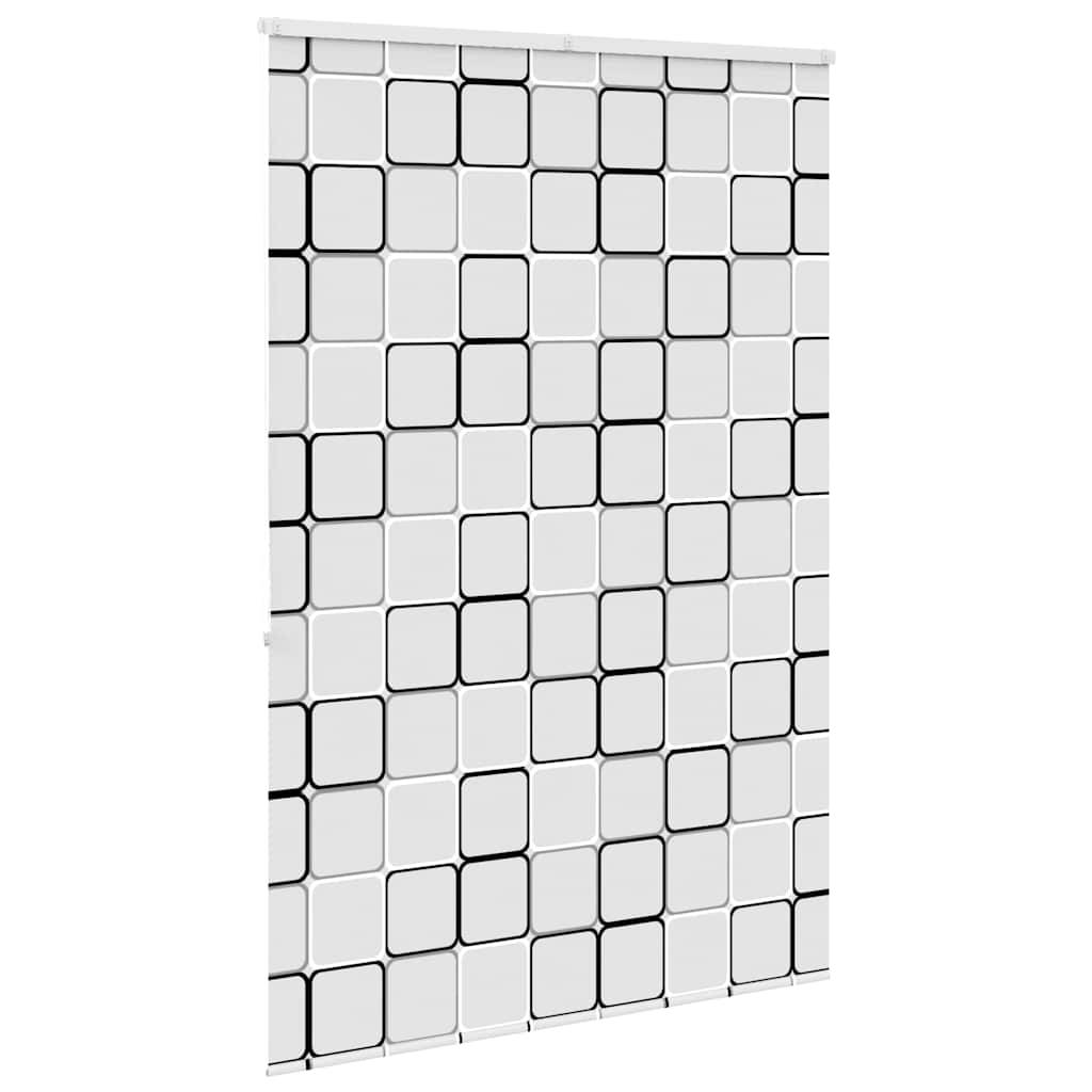 vidaXL Duschrollo mit Kassette 150x240 cm Stoffbreite 146 cm