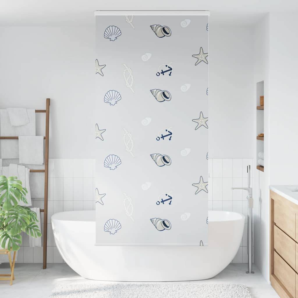 vidaXL Duschrollo mit Kassette 100x240 cm Stoffbreite 96 cm