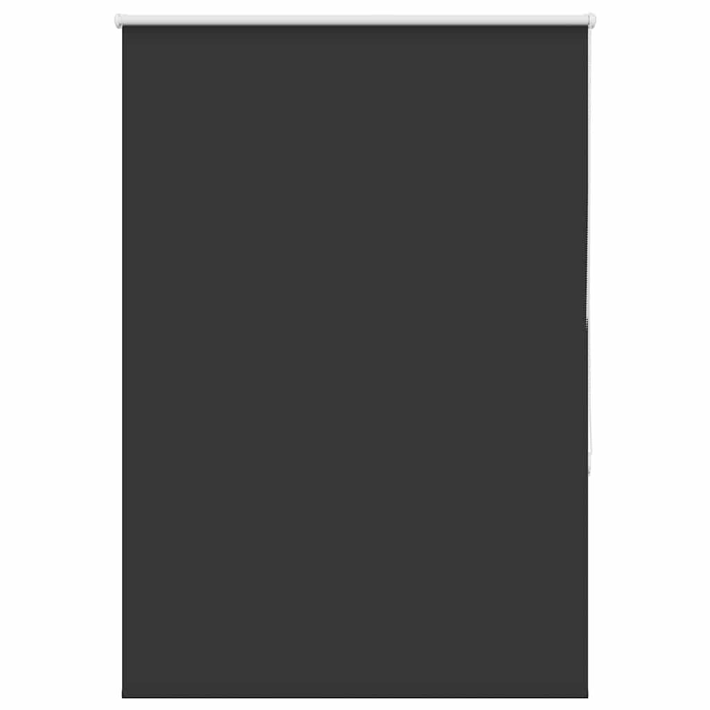 vidaXL Verdunkelungsrollo Schwarz 110x175 cm Stoffbreite 105,7 cm