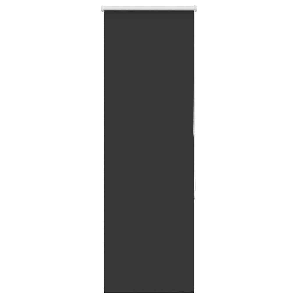 vidaXL Verdunkelungsrollo Schwarz 55x130 cm Stoffbreite 50,7 cm