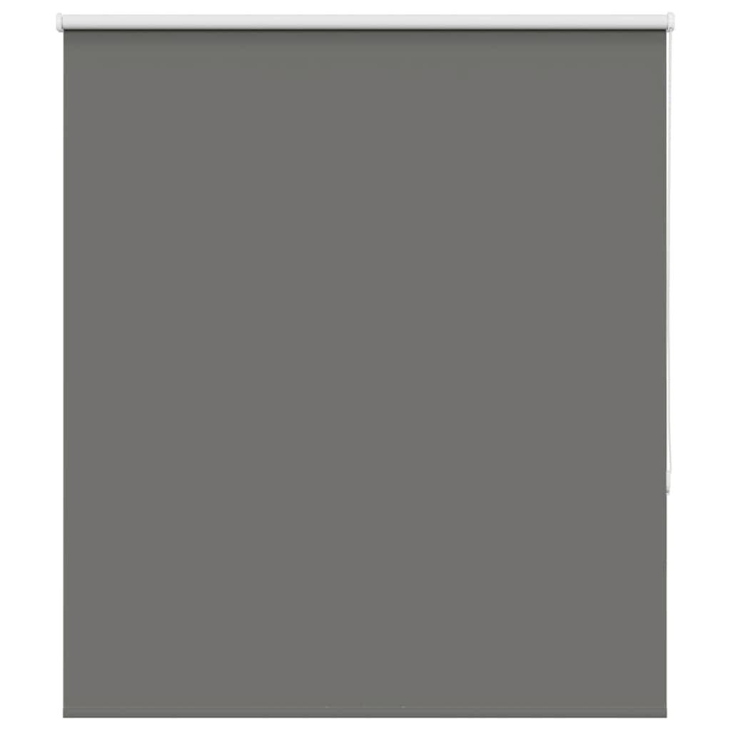 vidaXL Verdunkelungsrollo Grau 135x130cm Stoffbreite 131,6cm Polyester
