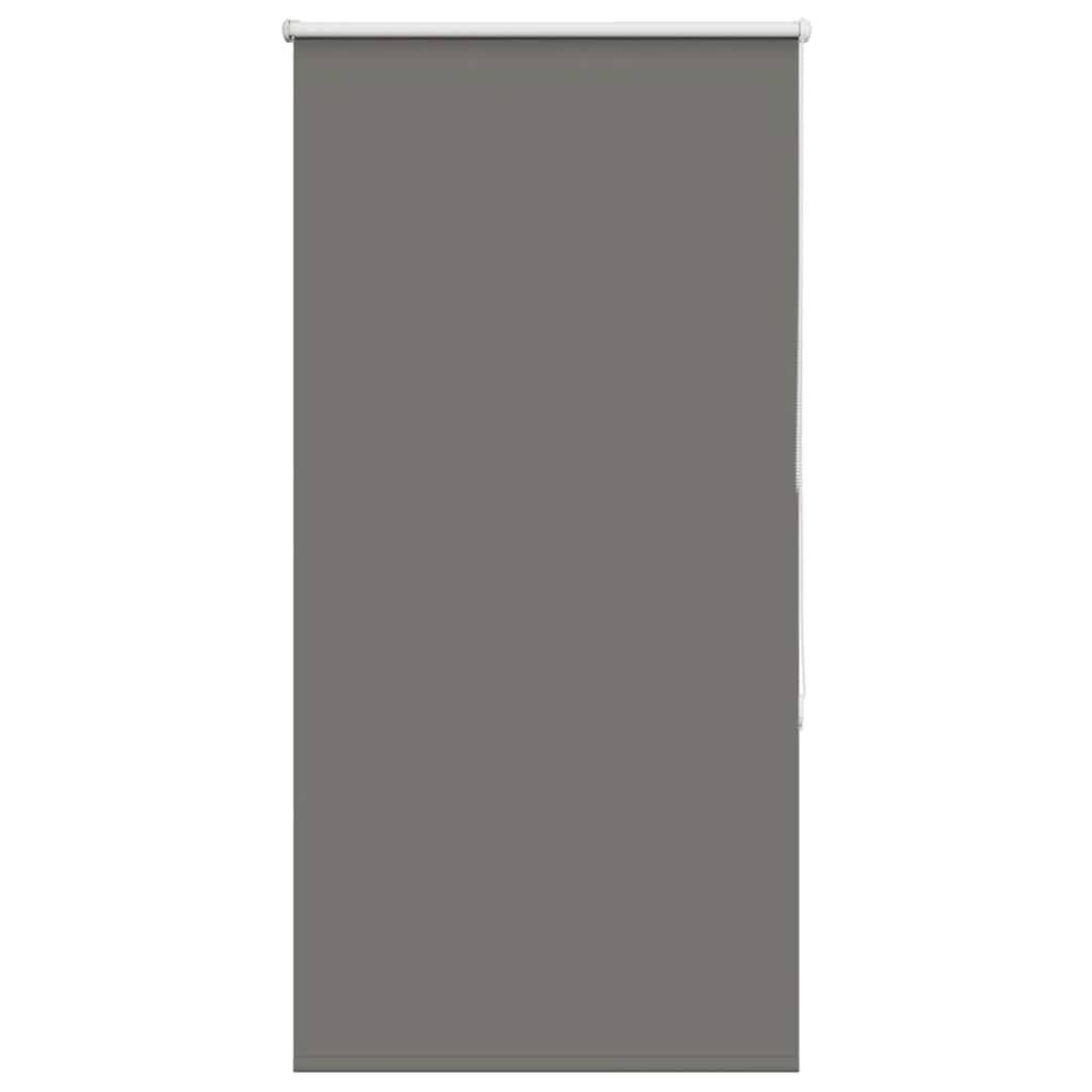 vidaXL Verdunkelungsrollo Grau 65x130 cm Stoffbreite 60,7 cm Polyester