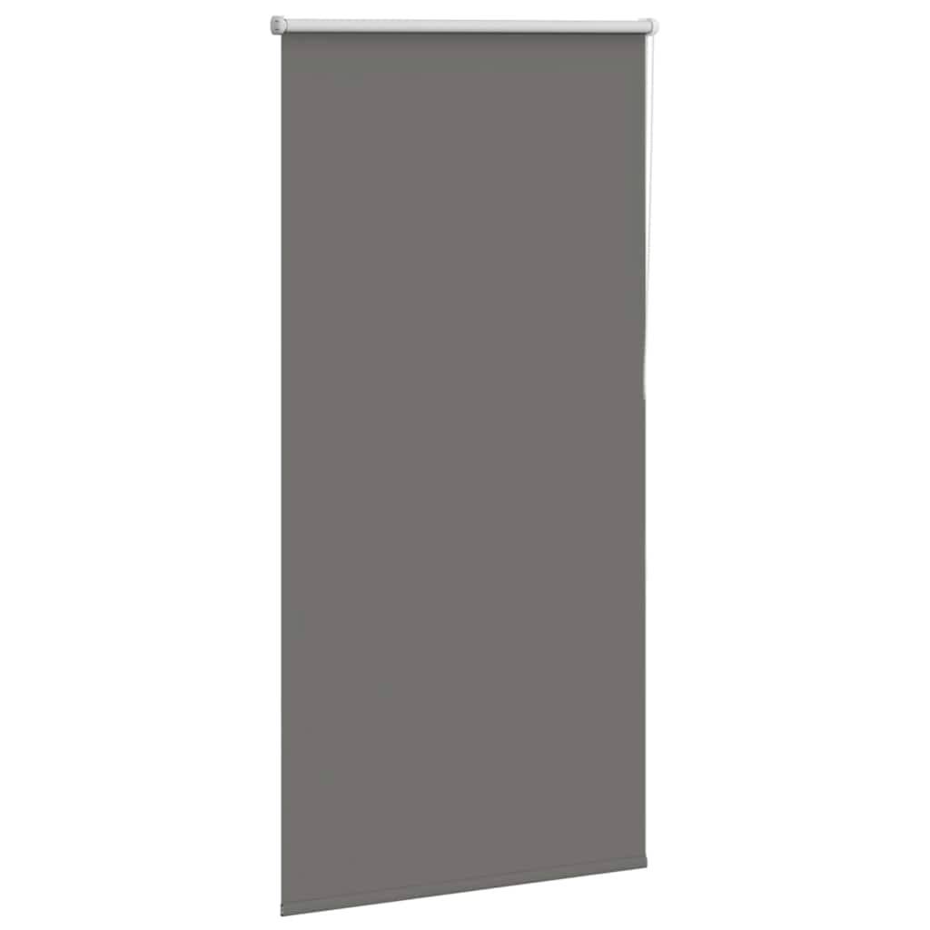 vidaXL Verdunkelungsrollo Grau 65x150 cm Stoffbreite 60,7 cm Polyester