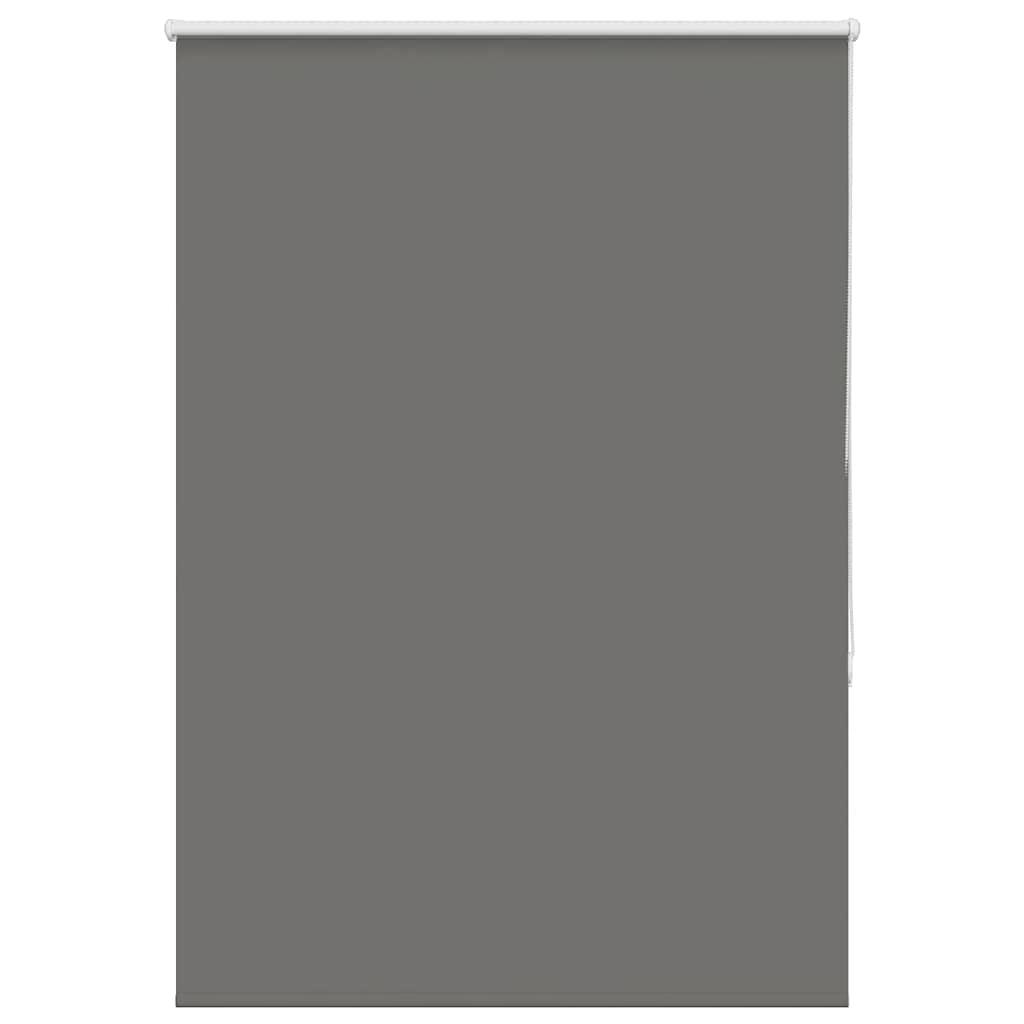 vidaXL Verdunkelungsrollo Grau 110x150cm Stoffbreite 105,7cm Polyester