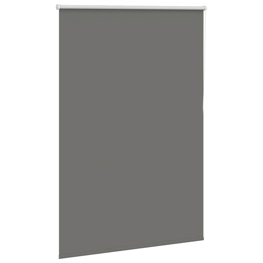 vidaXL Verdunkelungsrollo Grau 100x150cm Stoffbreite 95,7 cm Polyester