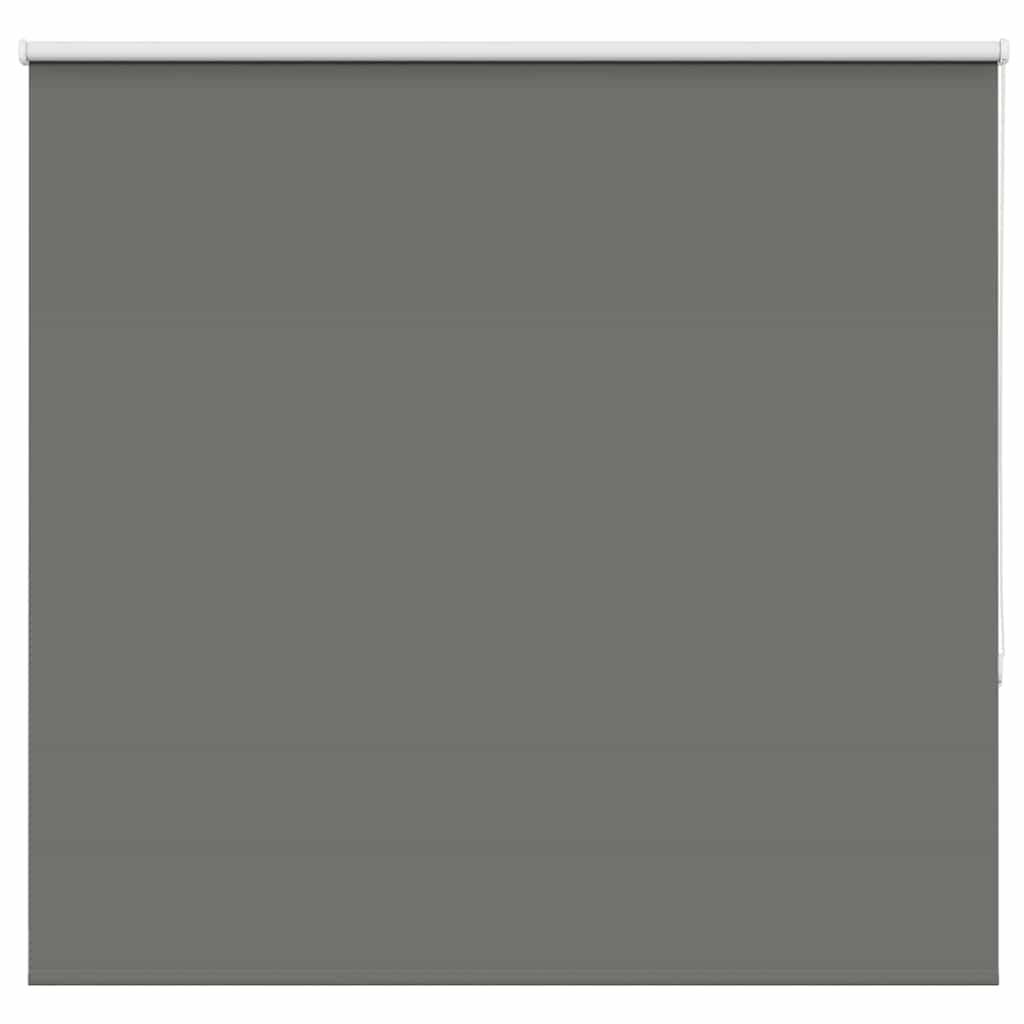 vidaXL Verdunkelungsrollo Grau 145x130cm Stoffbreite 141,6cm Polyester