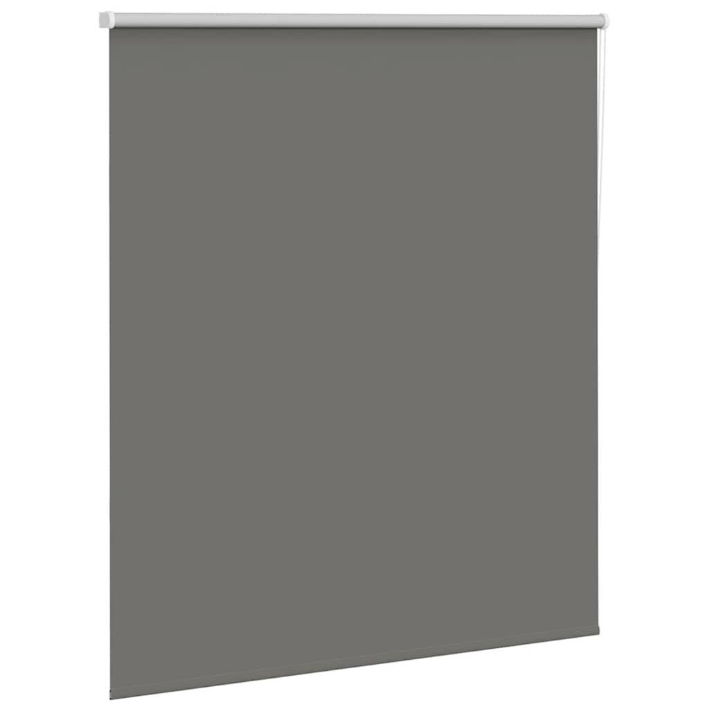 vidaXL Verdunkelungsrollo Grau 135x150cm Stoffbreite 131,6cm Polyester