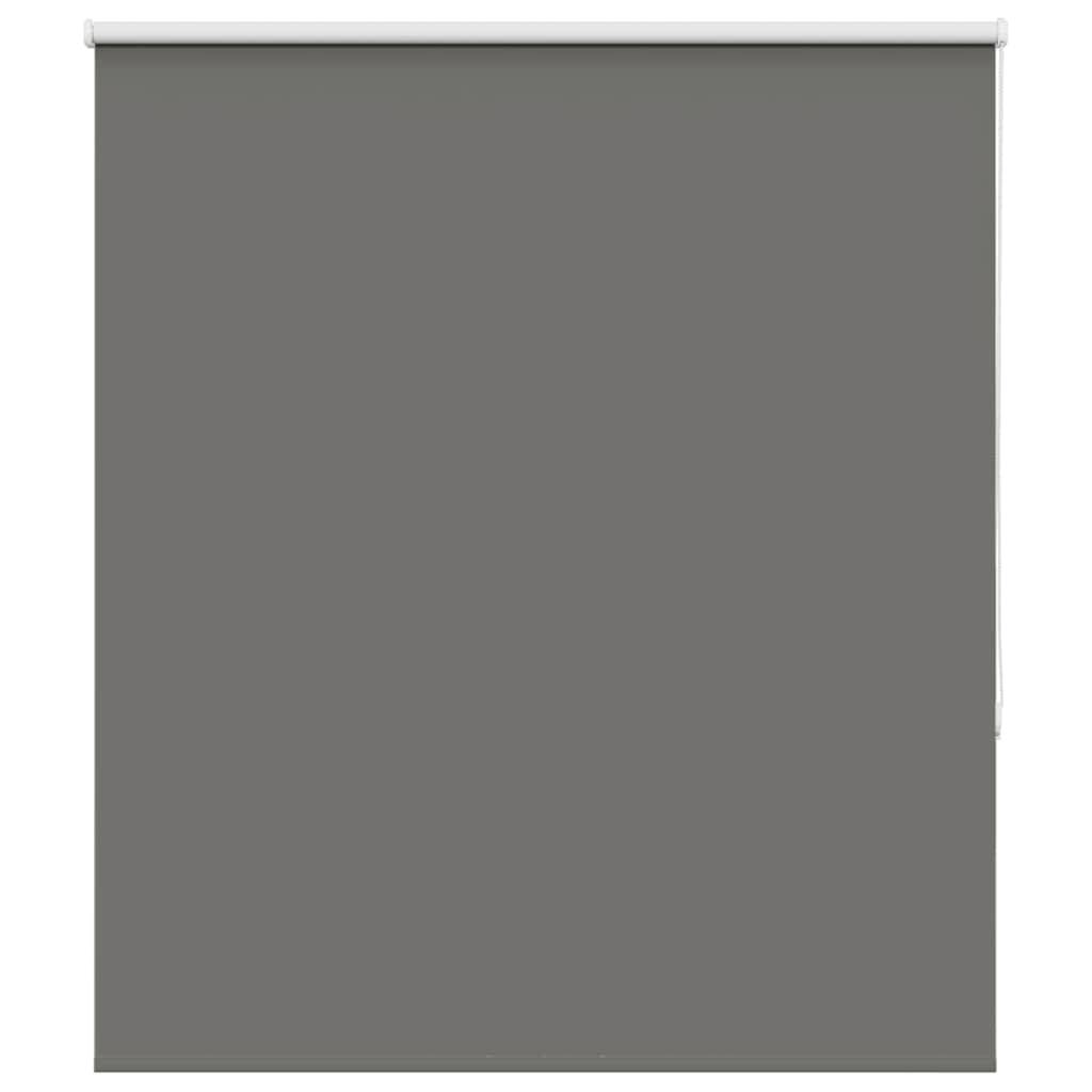 vidaXL Verdunkelungsrollo Grau 130x150cm Stoffbreite 126,6cm Polyester