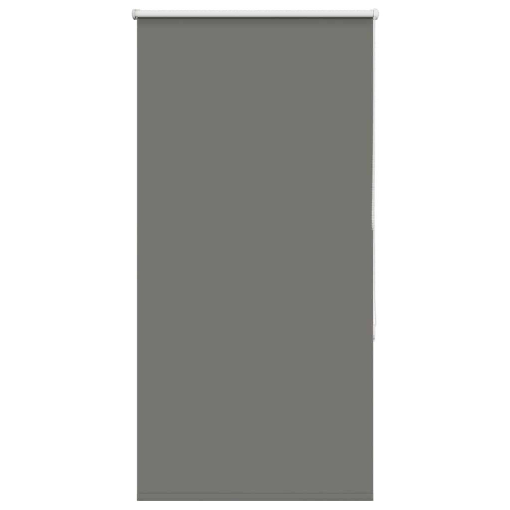 vidaXL Verdunkelungsrollo Grau 85x175 cm Stoffbreite 80,7 cm Polyester