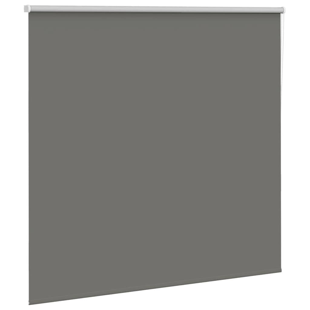 vidaXL Verdunkelungsrollo Grau 145x175cm Stoffbreite 141,6cm Polyester