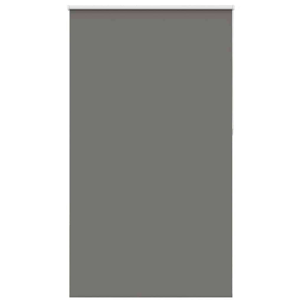 vidaXL Verdunkelungsrollo Grau 140x210cm Stoffbreite 136,6cm Polyester