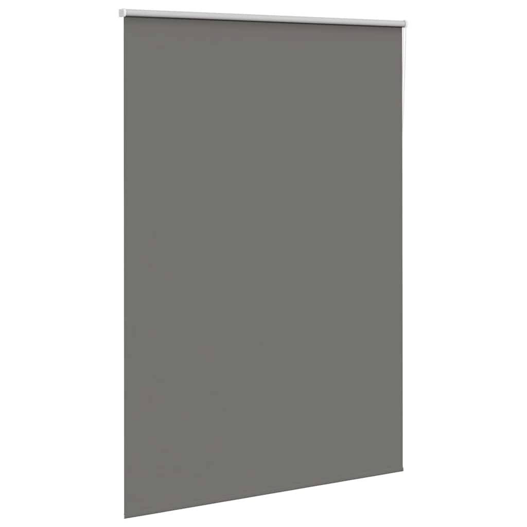 vidaXL Verdunkelungsrollo Grau 150x210cm Stoffbreite 146,6cm Polyester