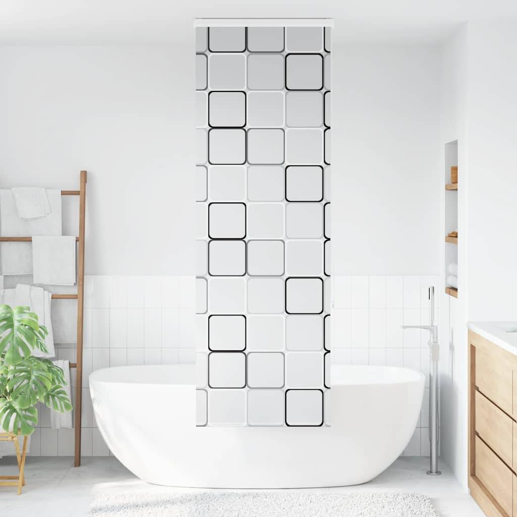 vidaXL Duschrollo mit Kassette 60x240 cm Stoffbreite 56 cm