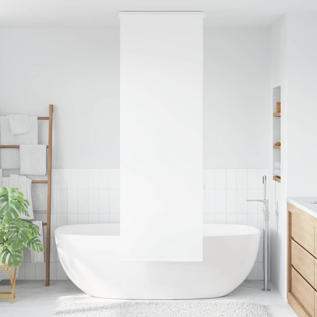 vidaXL Duschrollo mit Kassette 80x240 cm Stoffbreite 76 cm