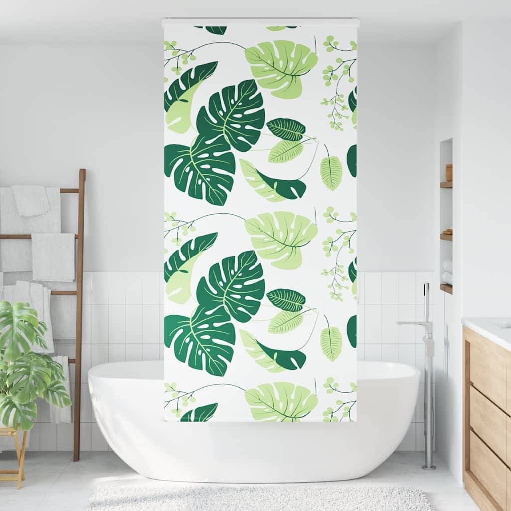 vidaXL Duschrollo mit Kassette 110x240 cm Stoffbreite 106 cm