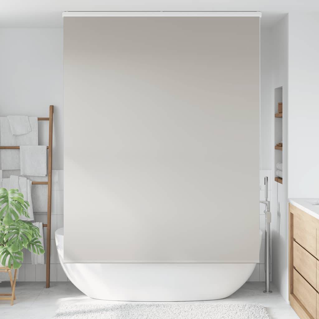 vidaXL Duschrollo mit Kassette 150x240 cm Stoffbreite 146 cm