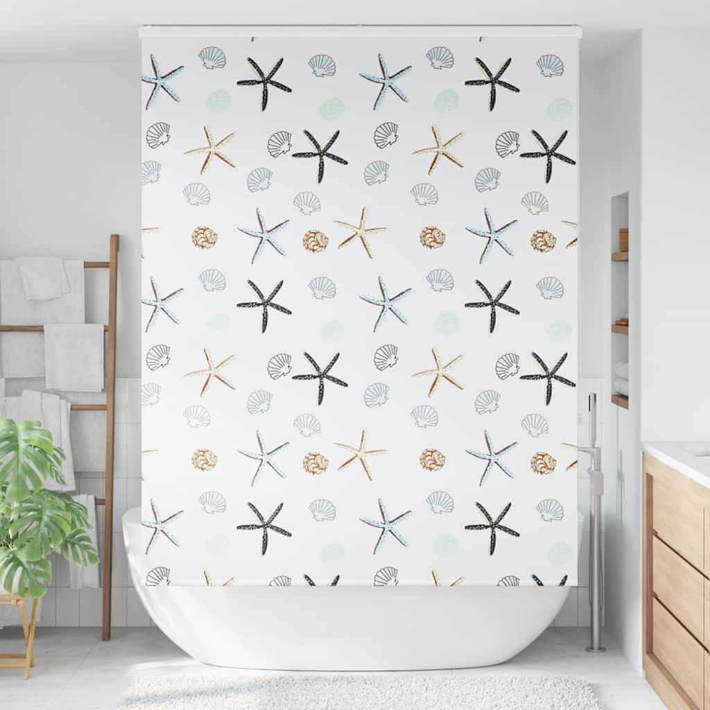 vidaXL Duschrollo mit Kassette 150x240 cm Stoffbreite 146 cm