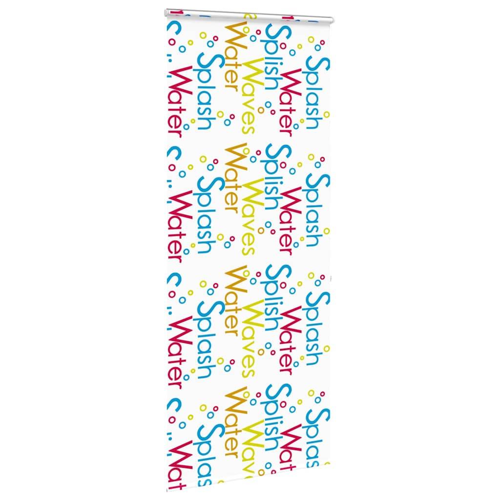 vidaXL Duschrollo mit Kassette 110x240 cm Stoffbreite 106 cm