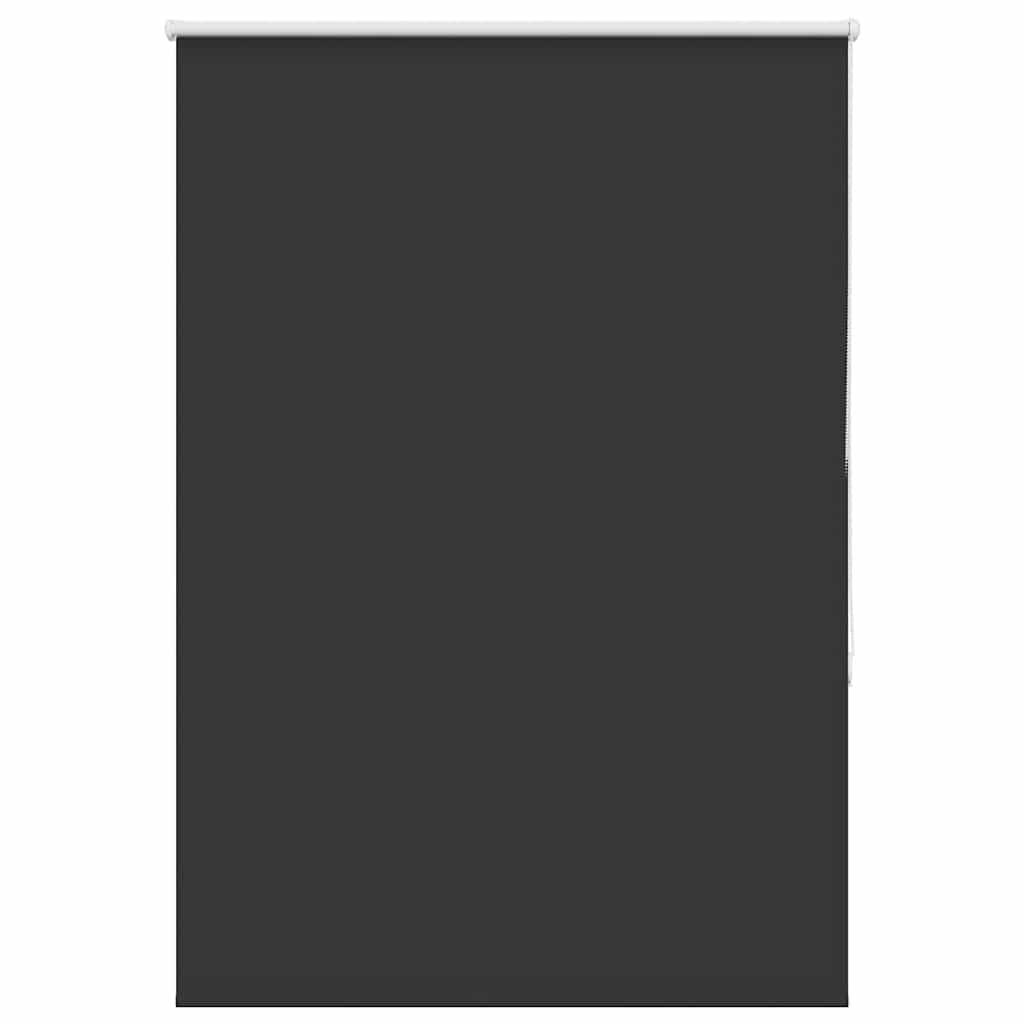 vidaXL Verdunkelungsrollo Schwarz 100x150 cm Stoffbreite 95,7 cm