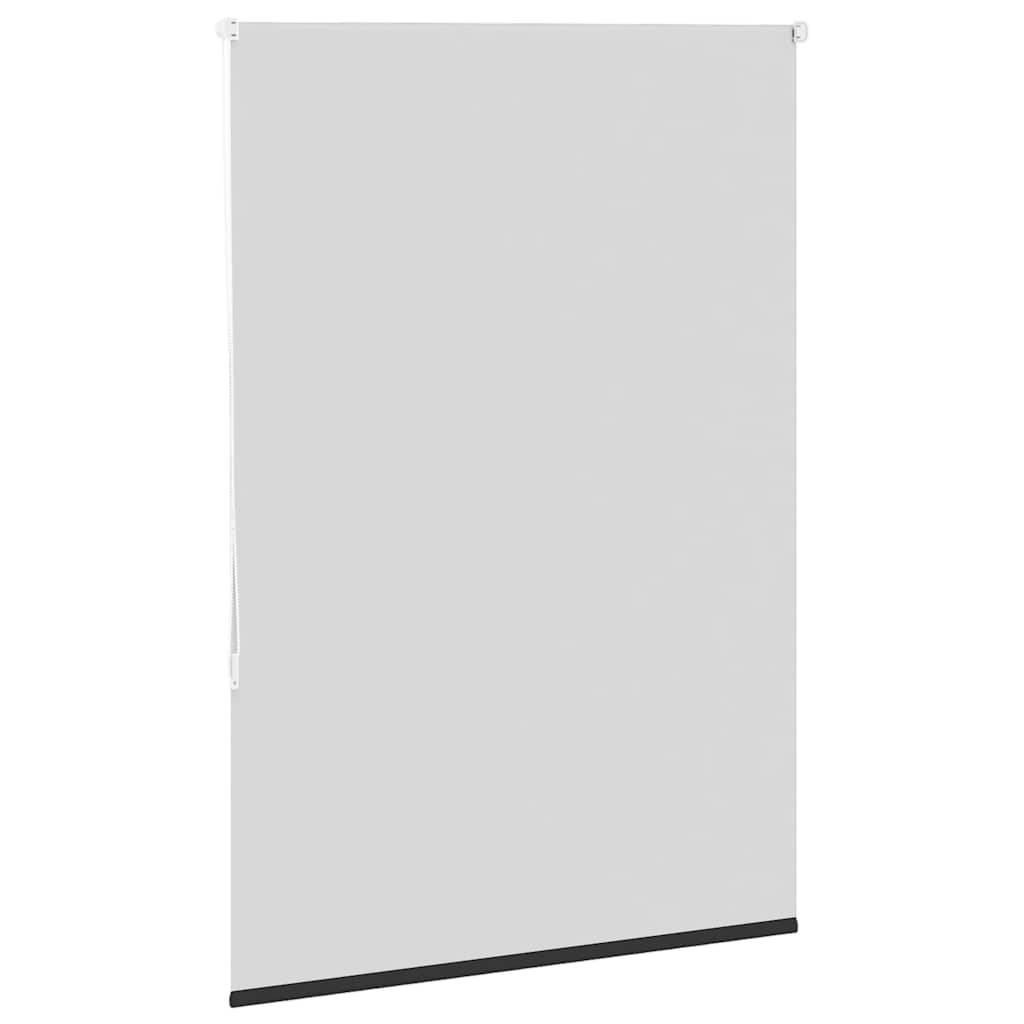 vidaXL Verdunkelungsrollo Schwarz 100x130 cm Stoffbreite 95,7cm