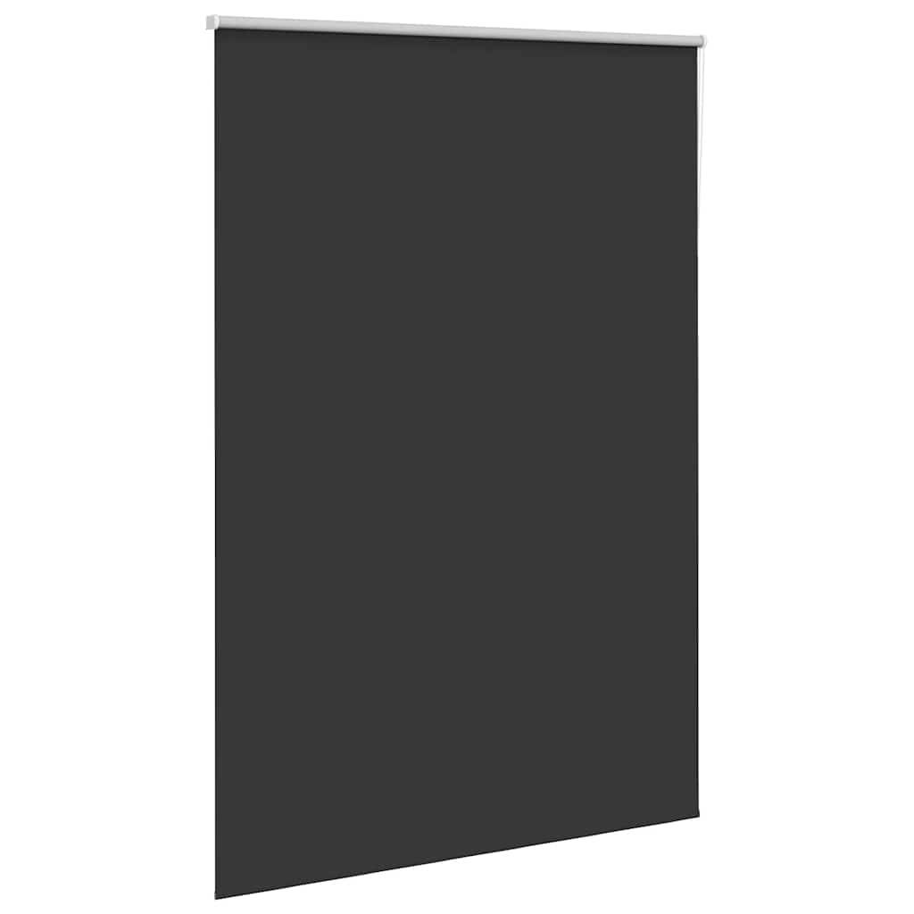 vidaXL Verdunkelungsrollo Schwarz 155x210 cm Stoffbreite 151,6 cm