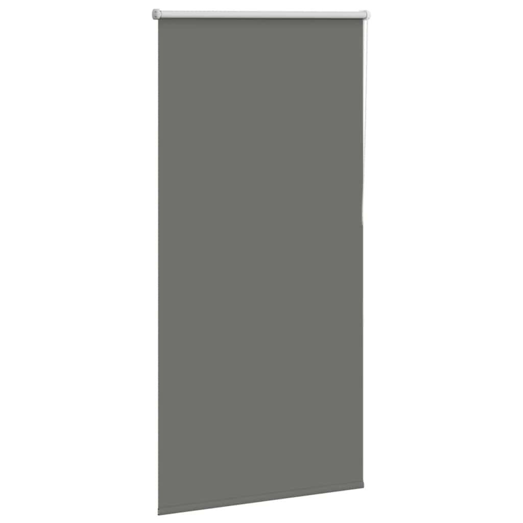 vidaXL Verdunkelungsrollo Grau 85x175 cm Stoffbreite 80,7 cm Polyester
