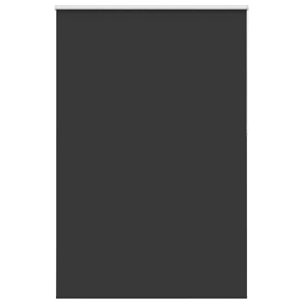 vidaXL Verdunkelungsrollo Schwarz 150x230 cm Stoffbreite 146,6 cm