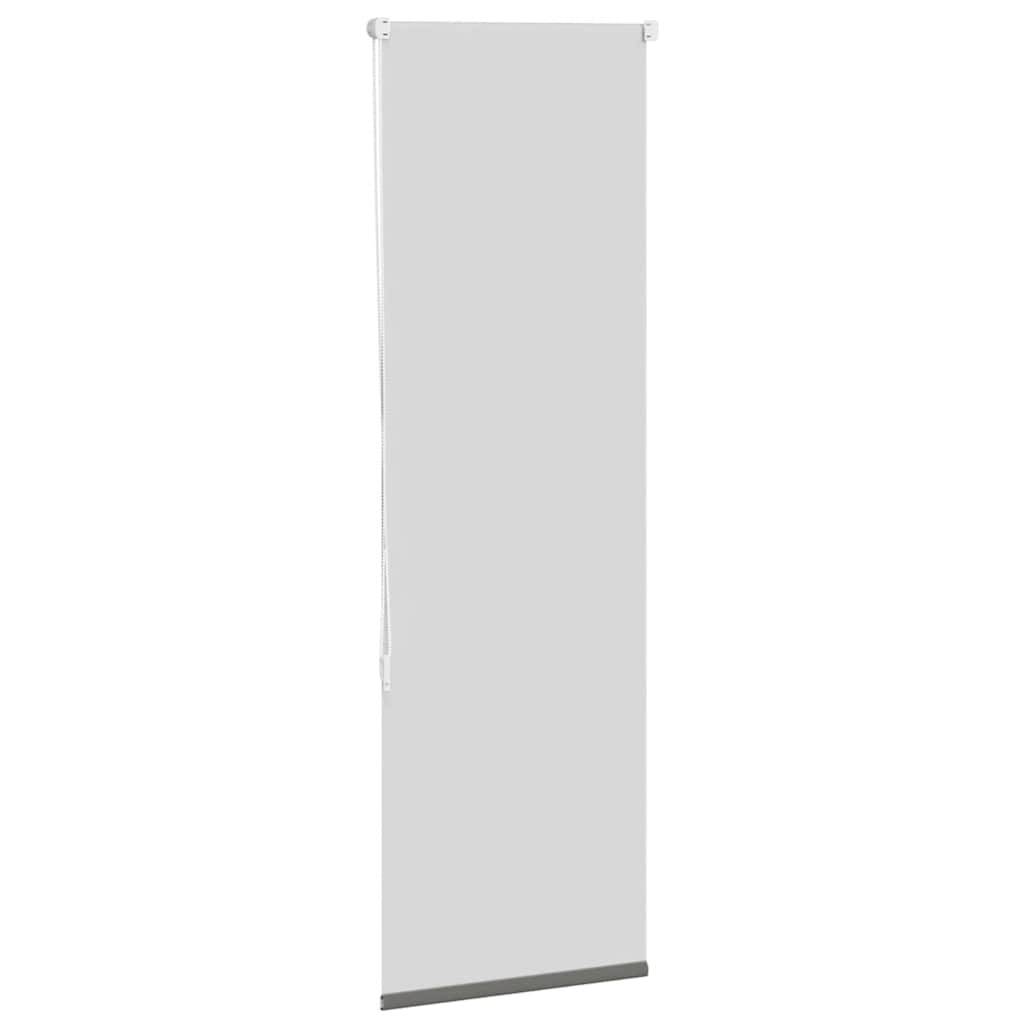 vidaXL Verdunkelungsrollo Grau 50x175 cm Stoffbreite 45,7 cm Polyester
