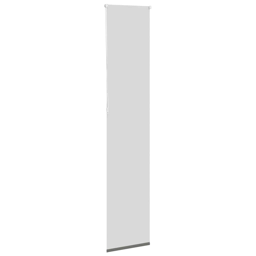 vidaXL Verdunkelungsrollo Grau 55x230 cm Stoffbreite 50,7 cm Polyester