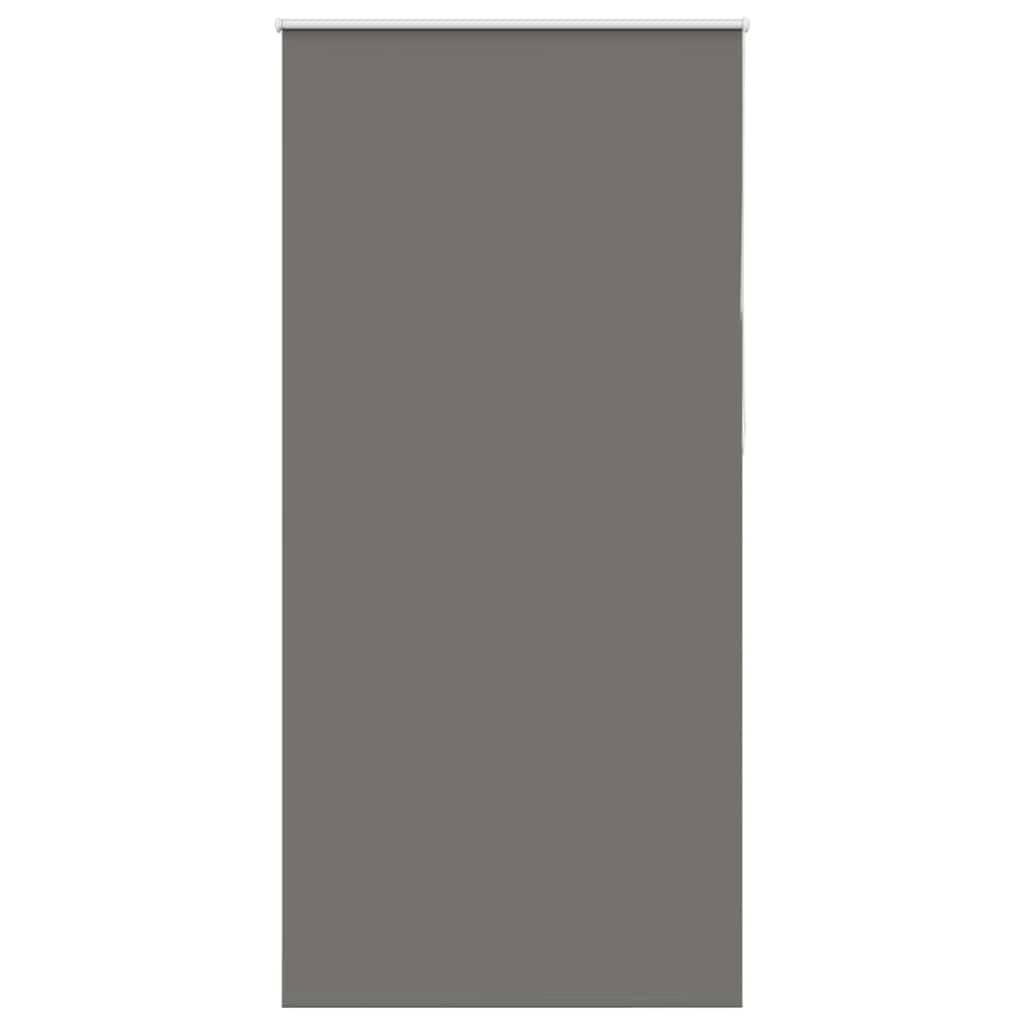 vidaXL Verdunkelungsrollo Grau 110x210cm Stoffbreite 105,7cm Polyester