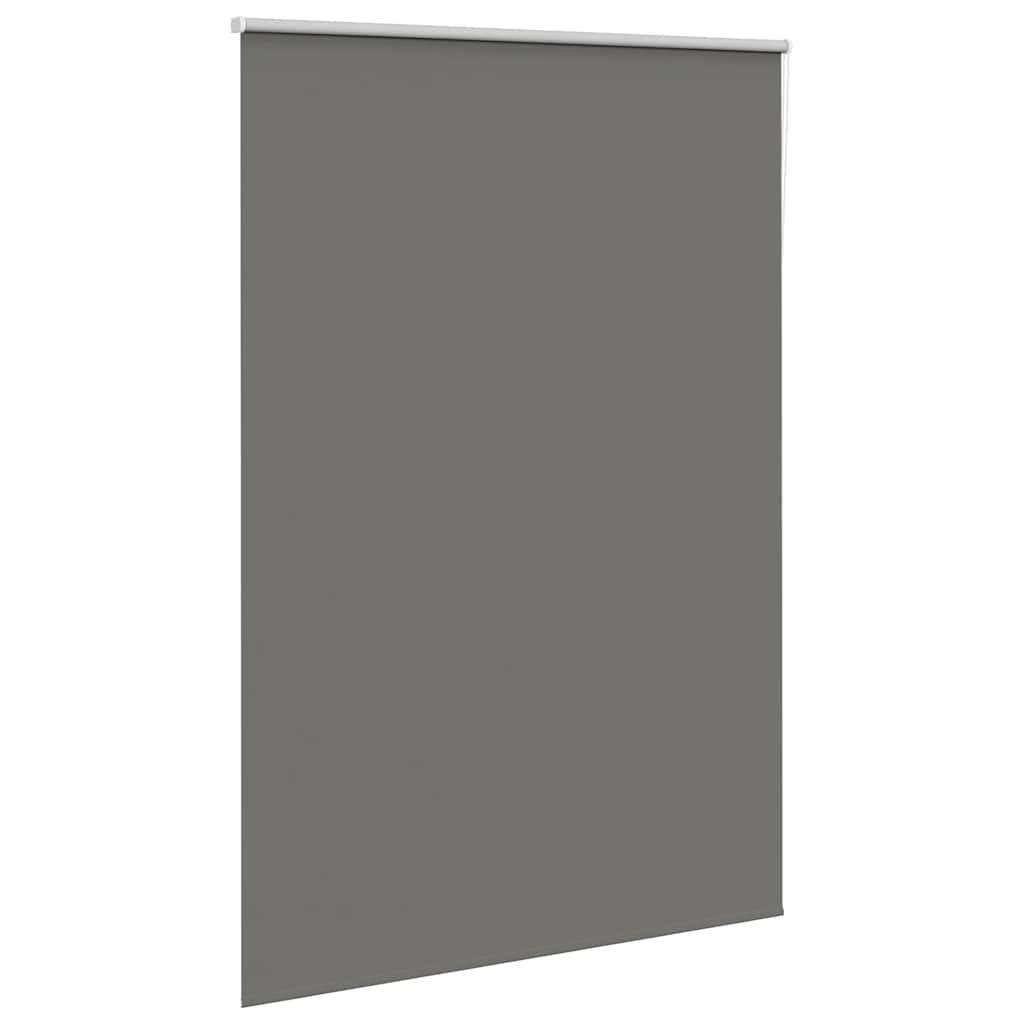 vidaXL Verdunkelungsrollo Grau 165x210cm Stoffbreite 161,6cm Polyester