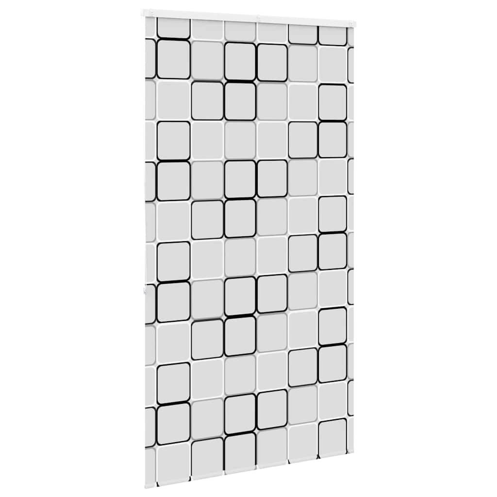 vidaXL Duschrollo mit Kassette 130x240 cm Stoffbreite 126 cm