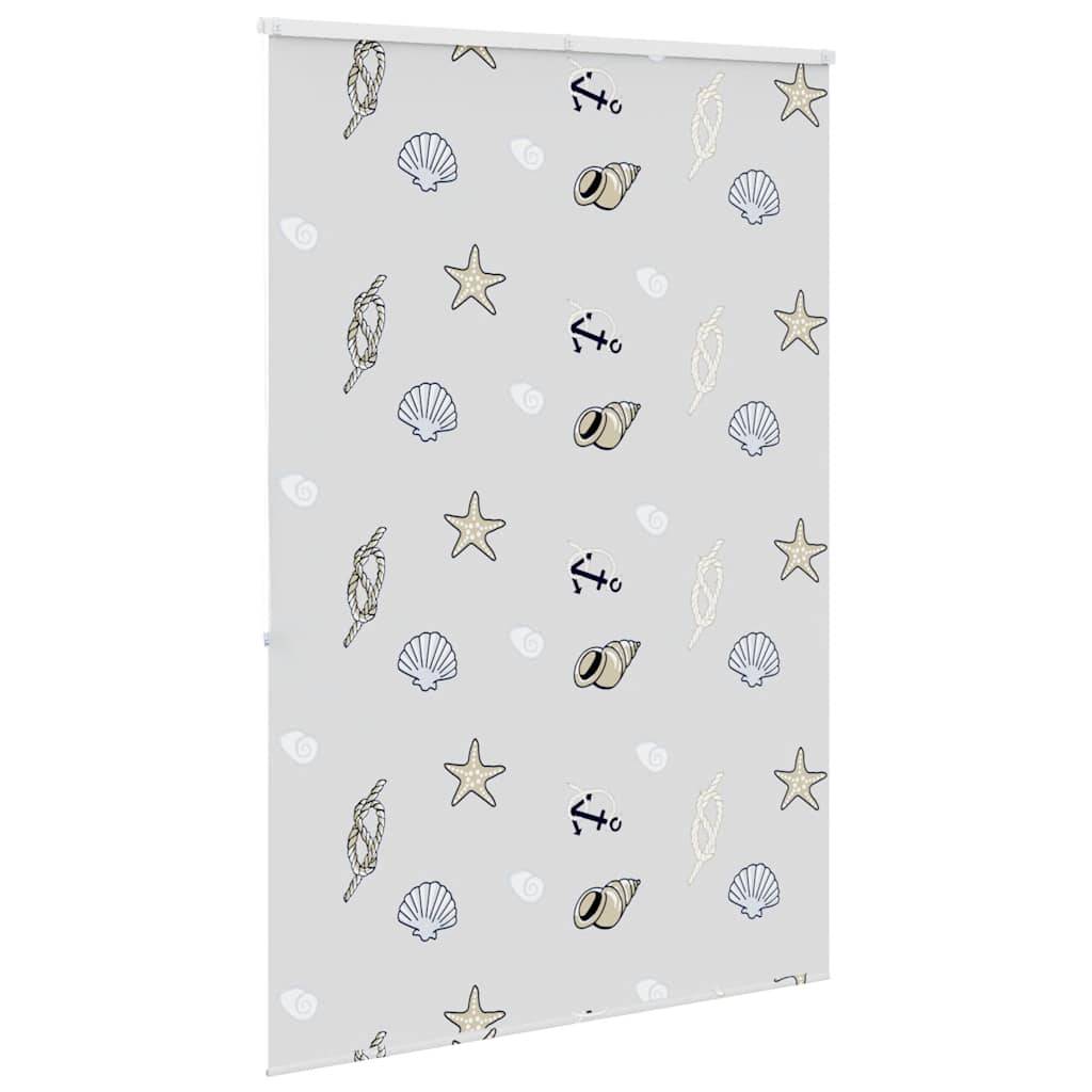vidaXL Duschrollo mit Kassette 150x240 cm Stoffbreite 146 cm
