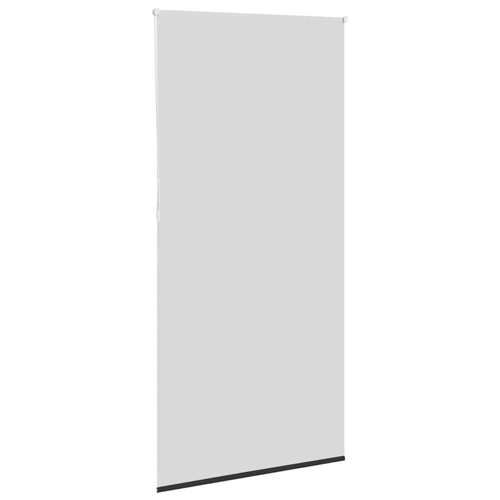vidaXL Verdunkelungsrollo Schwarz 95x210 cm Stoffbreite 90,7 cm