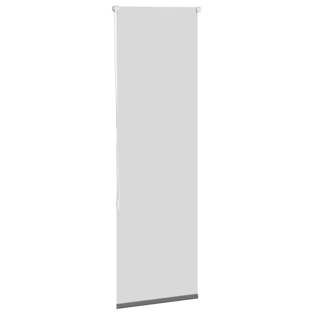 vidaXL Verdunkelungsrollo Grau 45x175 cm Stoffbreite 40,7 cm Polyester