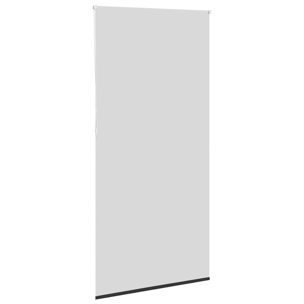 vidaXL Verdunkelungsrollo Schwarz 95x230 cm Stoffbreite 90,7 cm