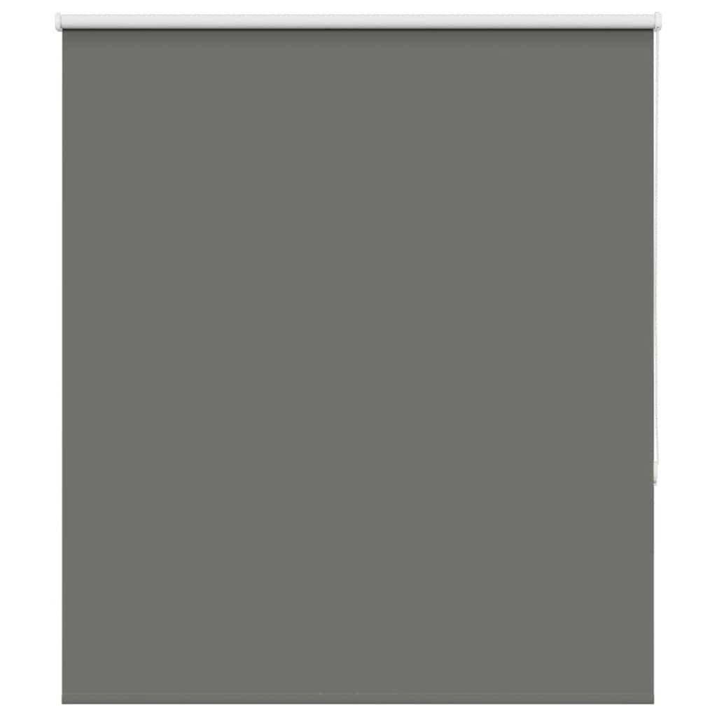 vidaXL Verdunkelungsrollo Grau 140x150cm Stoffbreite 136,6cm Polyester
