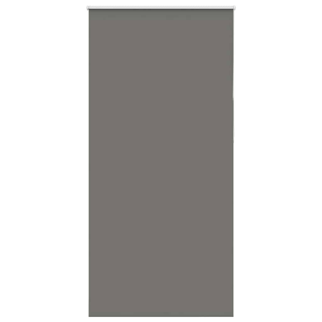 vidaXL Verdunkelungsrollo Grau 115x210cm Stoffbreite 110,7cm Polyester