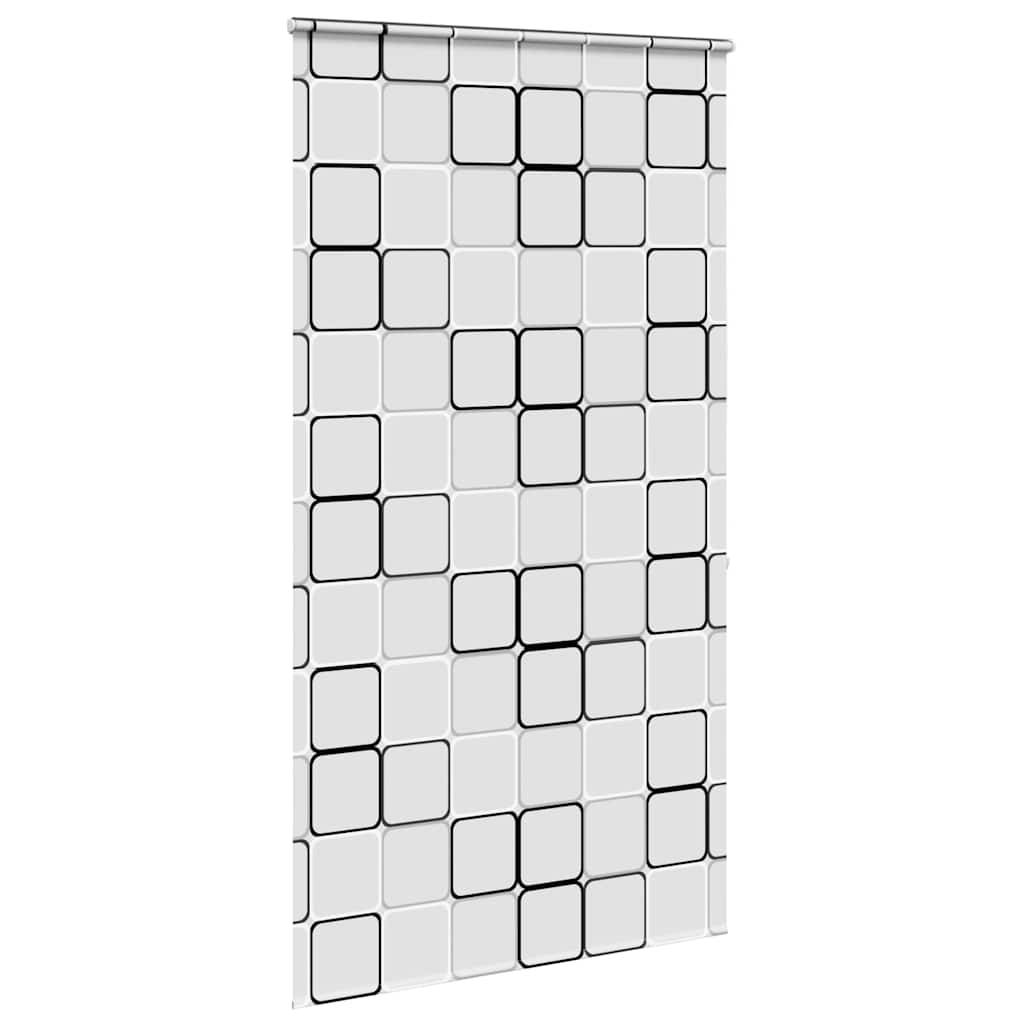 vidaXL Duschrollo mit Kassette 130x240 cm Stoffbreite 126 cm