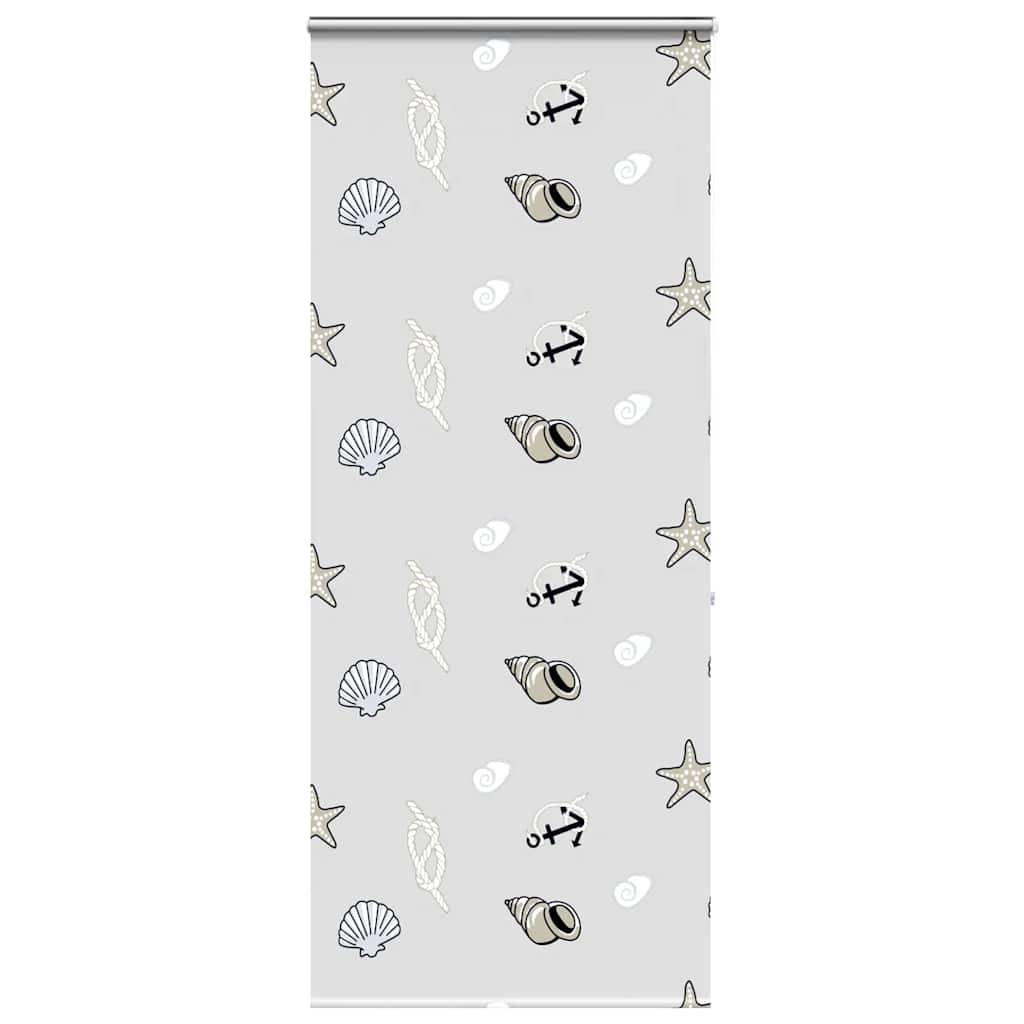 vidaXL Duschrollo mit Kassette 90x240 cm Stoffbreite 86 cm
