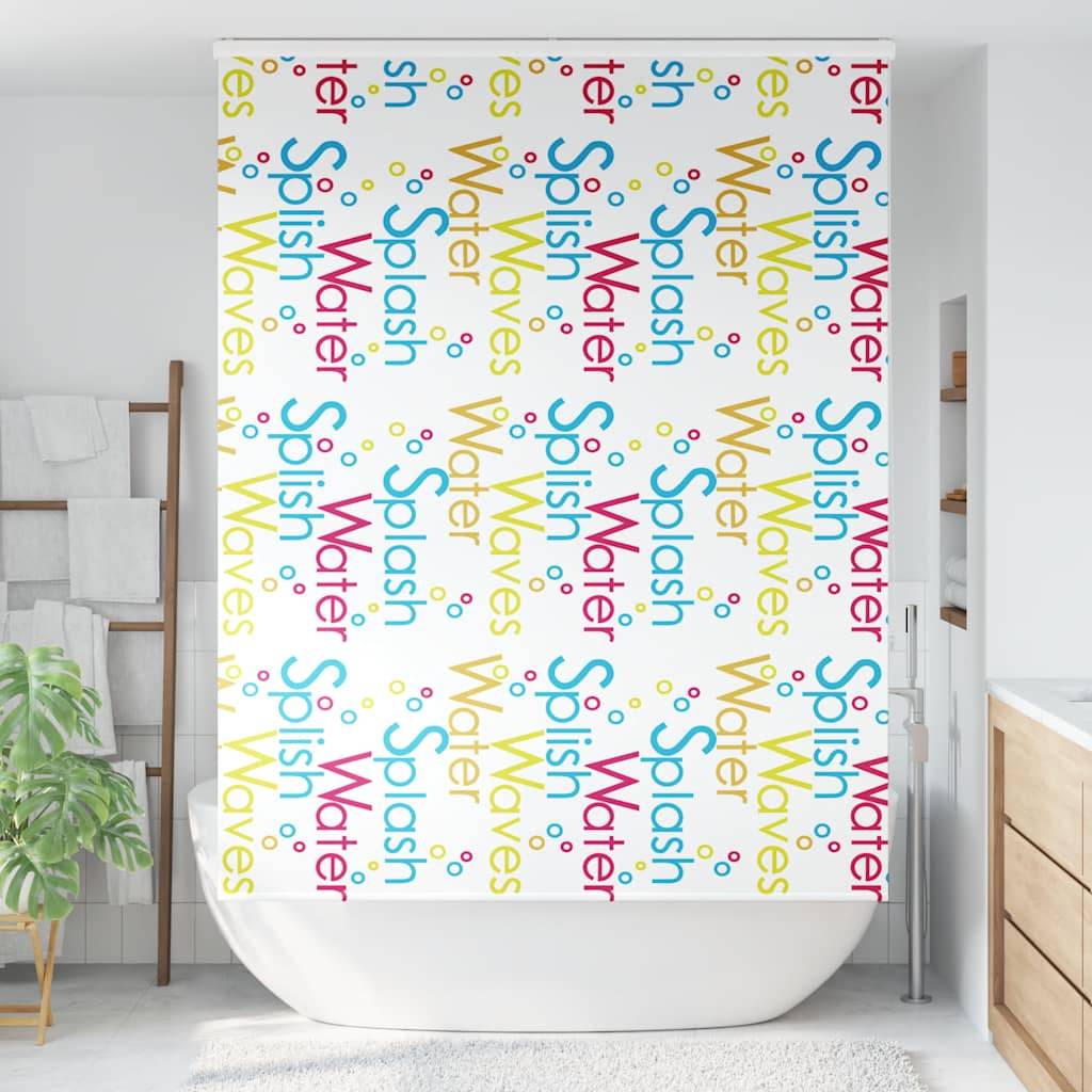 vidaXL Duschrollo mit Kassette 150x240 cm Stoffbreite 146 cm